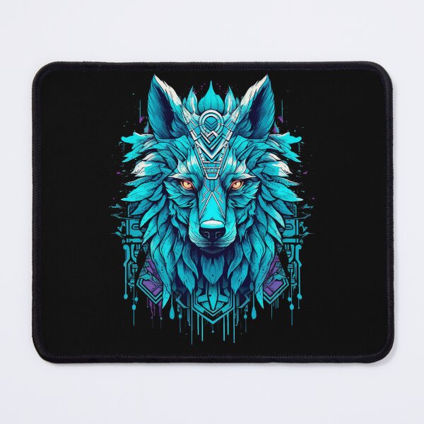 Item preview, Blue ice wolf designed and sold by unknown-places.