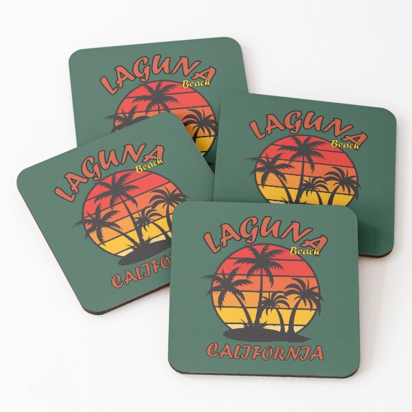Item preview, Laguna retro beach california state  designed and sold by Donutlovers.