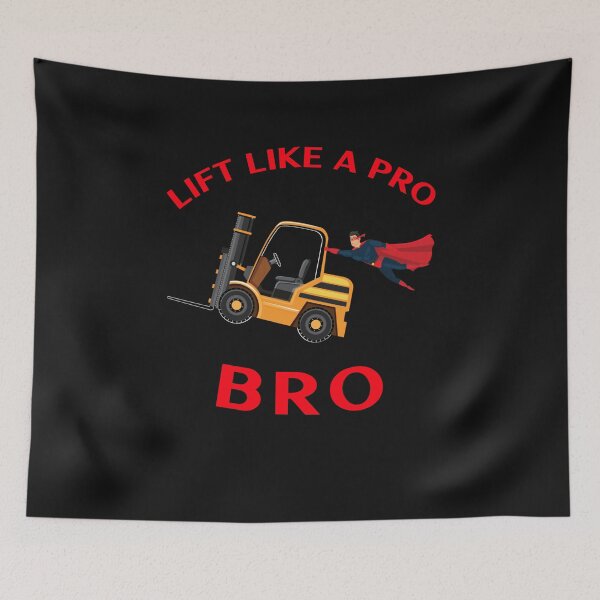 Item preview, Forklift Superhero Lift Like a Pro Bro GR designed and sold by TeamsterLife.