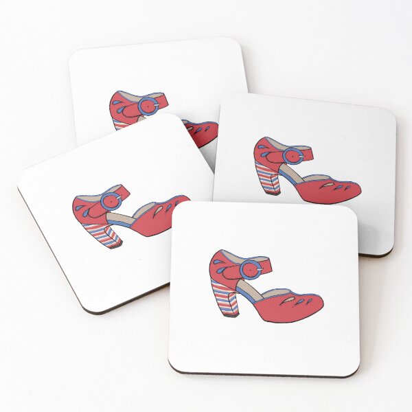Aperçu de l'œuvre Chaussure Fluevog Maier Rouge créée et vendue par anne m bray.