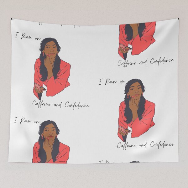 Item preview, Caffeine and Confidence designed and sold by alexlovlies.