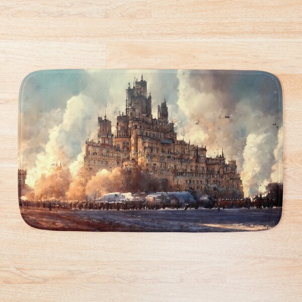 Item preview, Industry Revolution Era Echoes: A Megastructure Turned Prison in Vintage-style Digital Art designed and sold by WFTan.