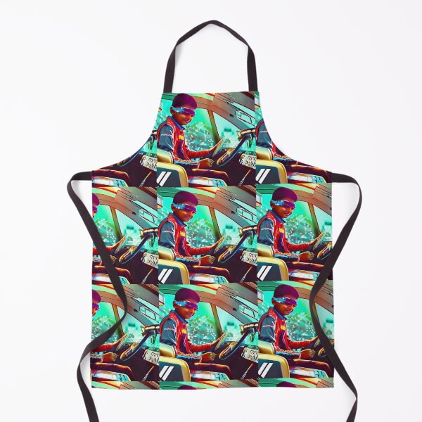 Item preview, Cyber Boy Race Car Driver designed and sold by emiliapapaya.