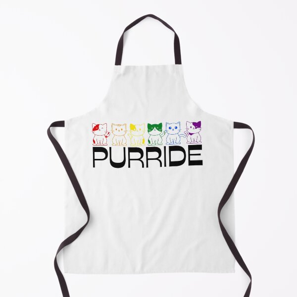 Item preview, PURRIDE | RAINBOW CAT PRIDE DESIGN | GAY PURRIDE designed and sold by Festive Feminist.