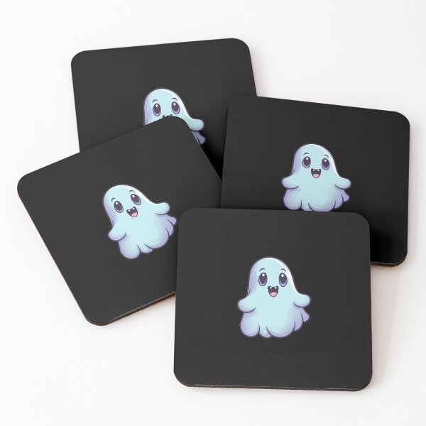 Item preview, Cute Happy Vampire Ghost sticker designed and sold by AwesomeAiArt.