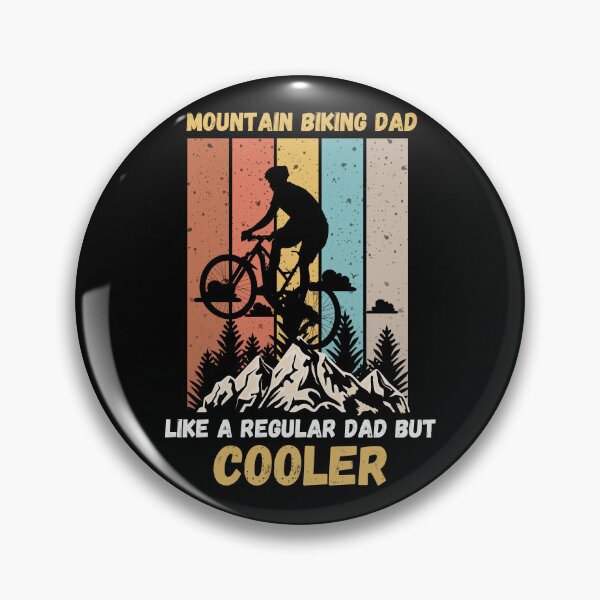 Item preview, mountain biking dad like a regular dad but cooler designed and sold by ArtShotss.