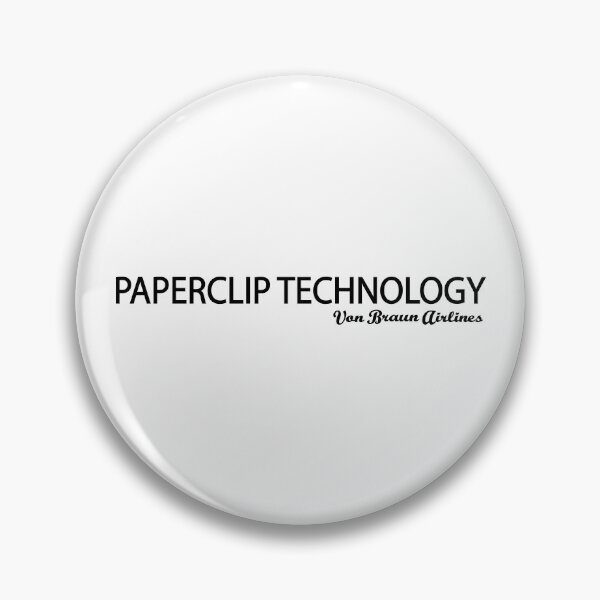 Item preview, PAPERCLIP TECHNOLOGY. VON BRAUN AIRLINES. designed and sold by 5hertz.