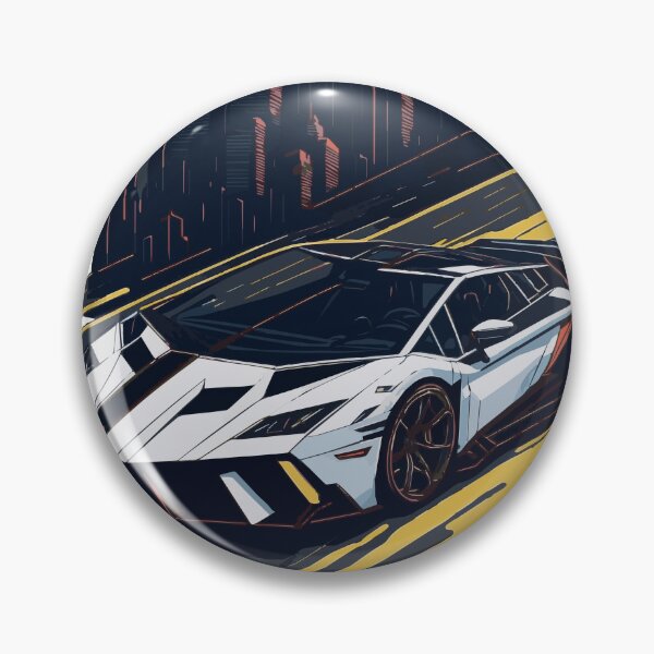 Item preview, Fast Racing Car With Background City designed and sold by franiorpty.