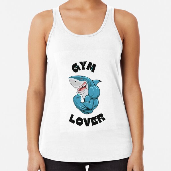 Shark Tank Top, Workout Tank Top for Women, Shark Shirt