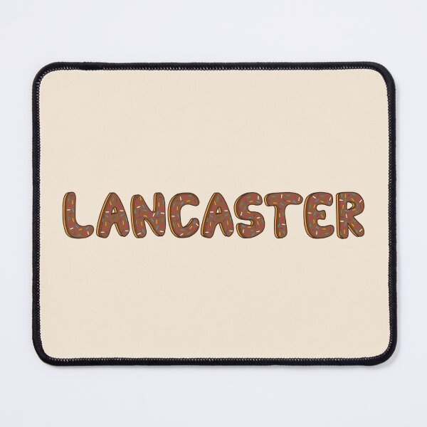 Item preview, Lancaster City Shaped Like Chocolate Donuts  designed and sold by DonutsWords.