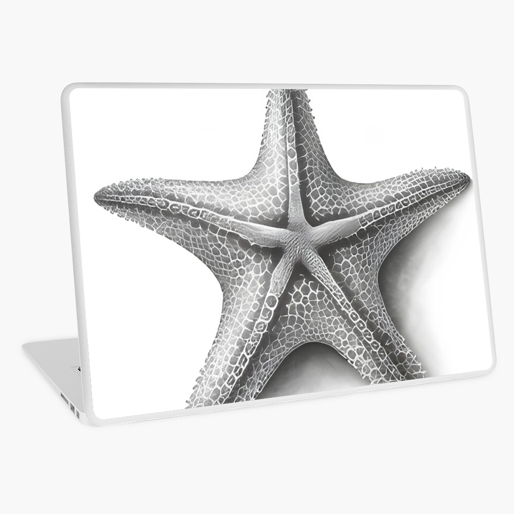 Black and white starfish drawing Greeting Card for Sale by Pencil-Art