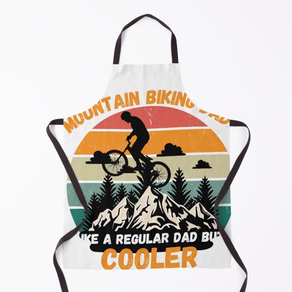 Item preview, mountain biking dad like a regular dad but cooler designed and sold by ArtShotss.