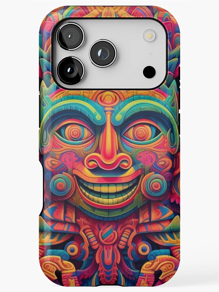 Thumbnail 1 of 4, iPhone Case, Abstract Aztec Patterns designed and sold by Desfix.