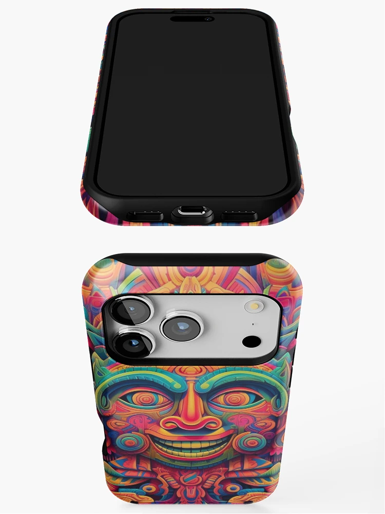 Thumbnail 3 of 4, iPhone Case, Abstract Aztec Patterns designed and sold by Desfix.