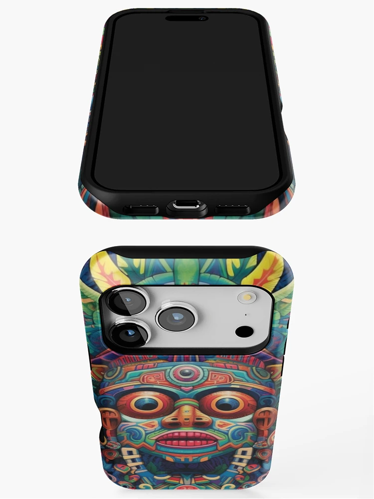 Thumbnail 3 of 4, iPhone Case, Abstract Aztec Patterns designed and sold by Desfix.