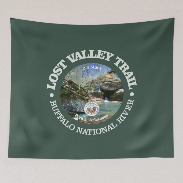 Item preview, Lost Valley Trail (rd) designed and sold by curranmorgan.