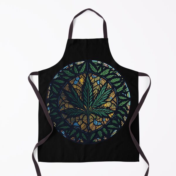 Item preview, A Cannabis Leaf - Glass Mosaic designed and sold by ZirumsGarden.