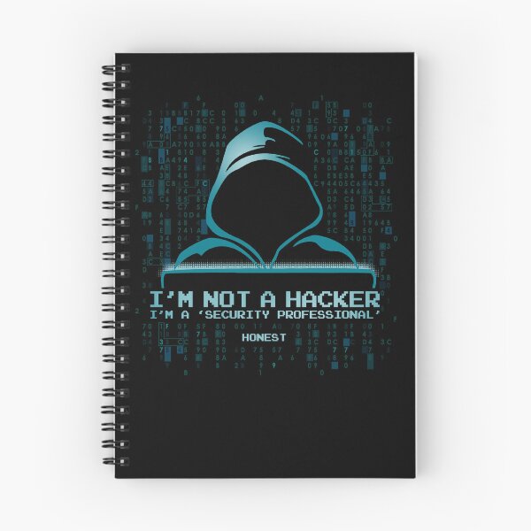 Item preview, I'm Not A Hacker I'm A Security Professional Honest Cybersecurity designed and sold by Nerd Shizzle.