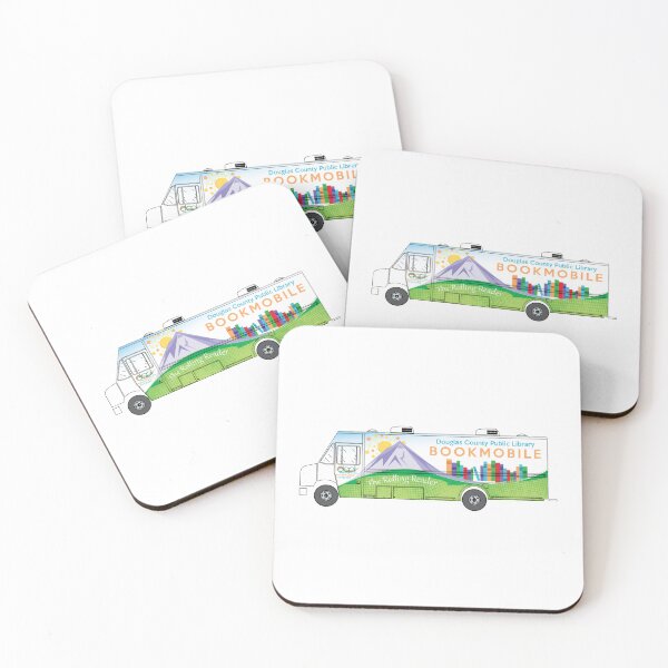 Item preview, DCPL Bookmobile designed and sold by Douglas County Public Library.