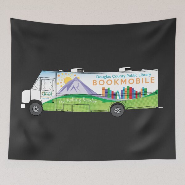 Item preview, DCPL Bookmobile designed and sold by Douglas County Public Library.