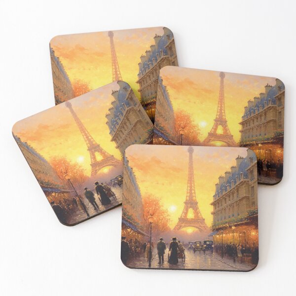 Artikelvorschau, Sonnenuntergang in Paris, 19. Jahrhundert entworfen und verkauft von Skynotik.