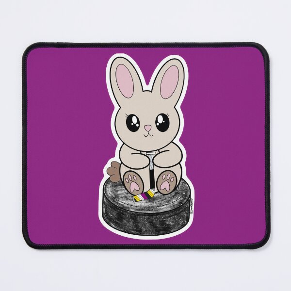 Item preview, Puck Bunny (Non-binary) designed and sold by Art by Jessica Beroldi.