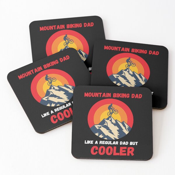Item preview, mountain biking dad like a regular dad but cooler designed and sold by ArtShotss.
