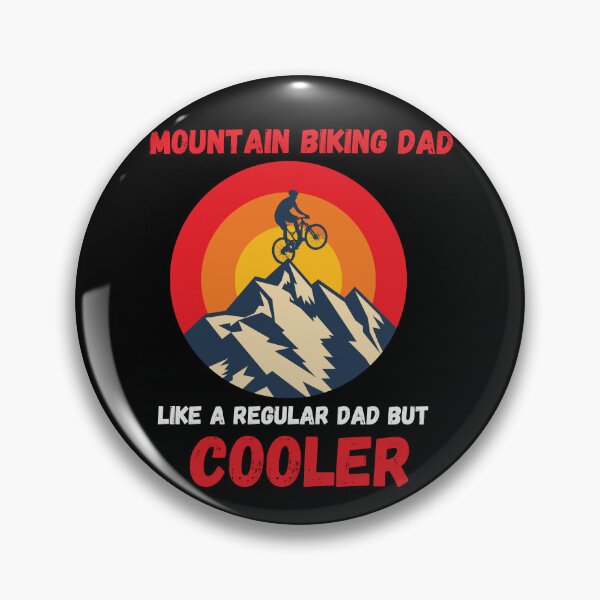 Item preview, mountain biking dad like a regular dad but cooler designed and sold by ArtShotss.