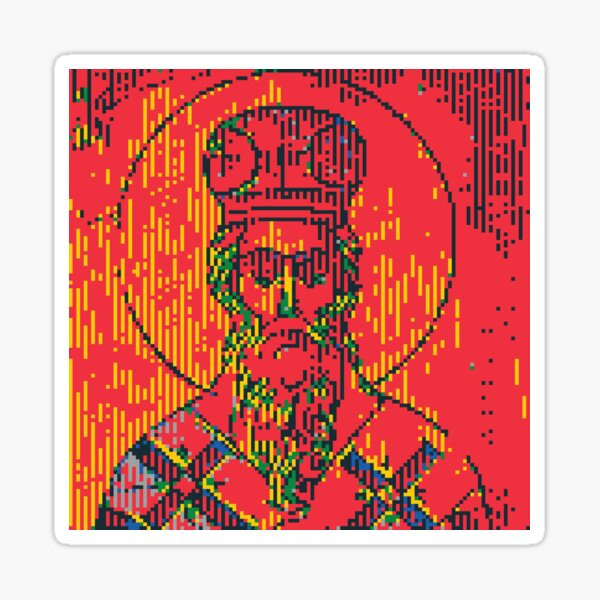 St. Visus Sticker
