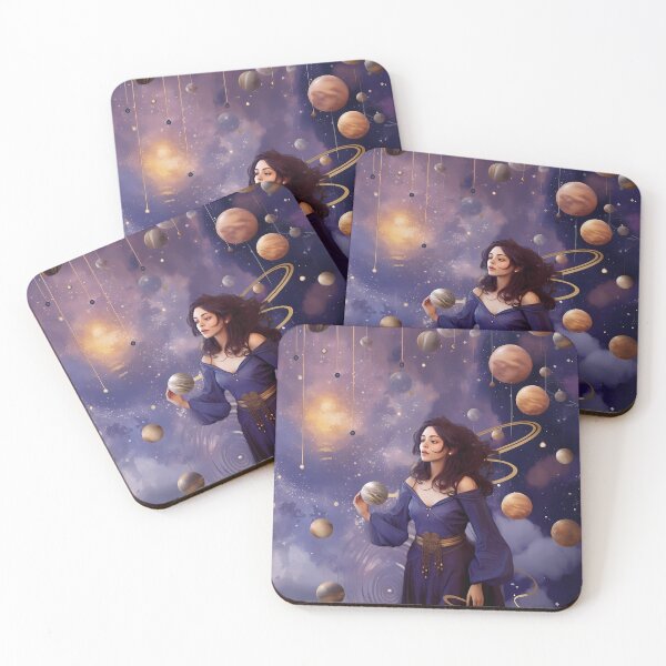Item preview, Space goddess holding planet designed and sold by Clawsorrow.