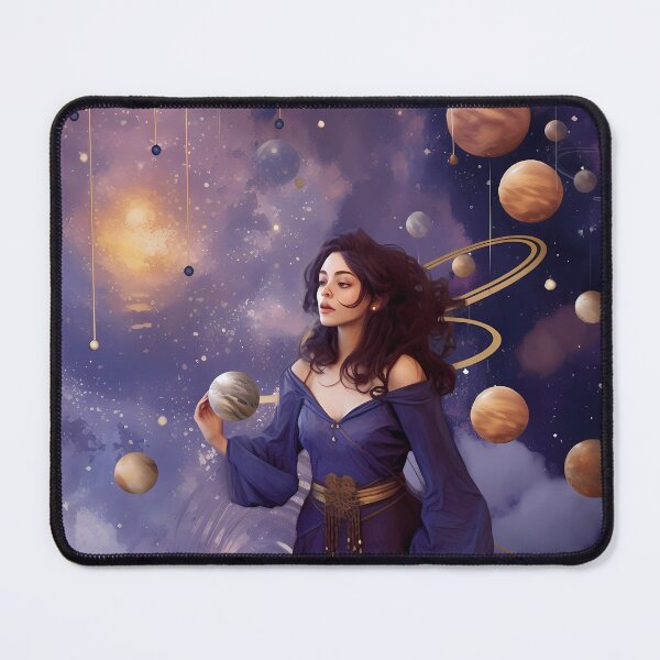Item preview, Space goddess holding planet designed and sold by Clawsorrow.