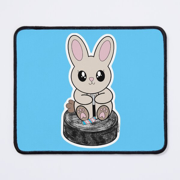 Item preview, Puck Bunny (Trans*) designed and sold by Art by Jessica Beroldi.