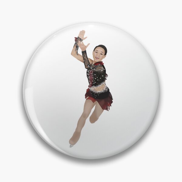Item preview, Chaeyeon Kim Sticker | Figure Skating Sticker designed and sold by fskatingprints.