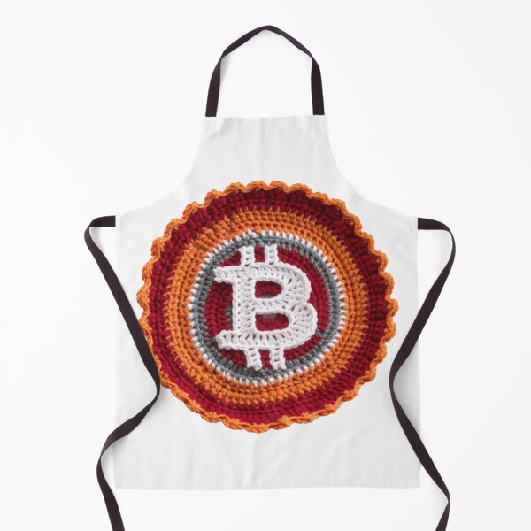 Item preview, Crocheted Bitcoin: Colorful Cryptocurrency designed and sold by salarkoshop.