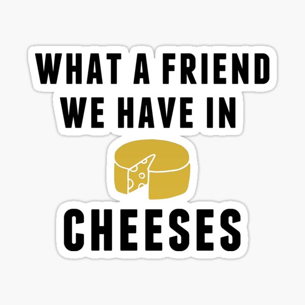 Faites du Brieee, blagues fromage , jeux de mots' Autocollant