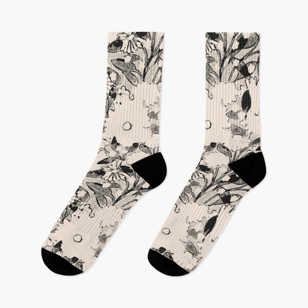 Item preview, black and white garden designed and sold by chotnelle.