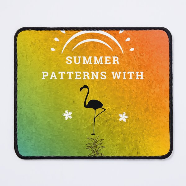 Item preview, summer patterns  with  Flamingos And Pineapples designed and sold by khaoulaassila.