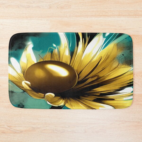 Item preview, Pearl Centered Flower with Yellow Leaves designed and sold by deniselynnimage.