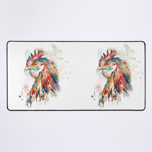 Item preview, Red Rooster Watercolor designed and sold by caracatita75.