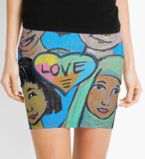 LOVE is All of Us Mini Skirt