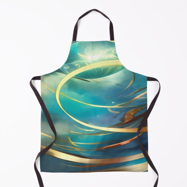 Item preview, Golden Circular with Aqua Colored Sky designed and sold by deniselynnimage.