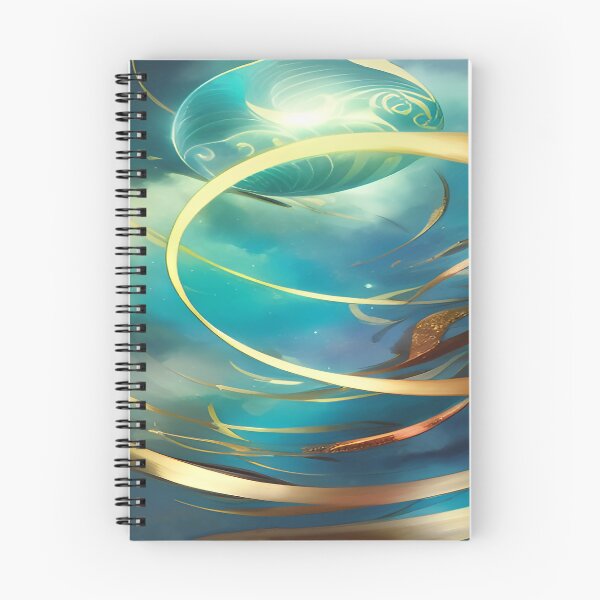 Item preview, Golden Circular with Aqua Colored Sky designed and sold by deniselynnimage.