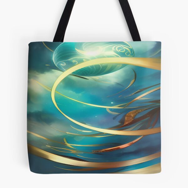 Item preview, Golden Circular with Aqua Colored Sky designed and sold by deniselynnimage.