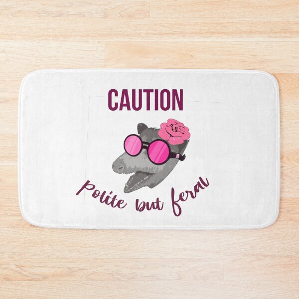 Item preview, polite but feral mom designed and sold by Doooriginals.