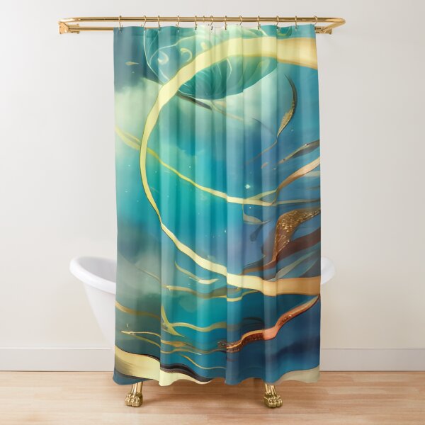Item preview, Golden Circular with Aqua Colored Sky designed and sold by deniselynnimage.