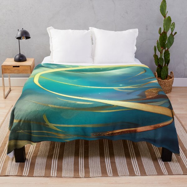 Item preview, Golden Circular with Aqua Colored Sky designed and sold by deniselynnimage.