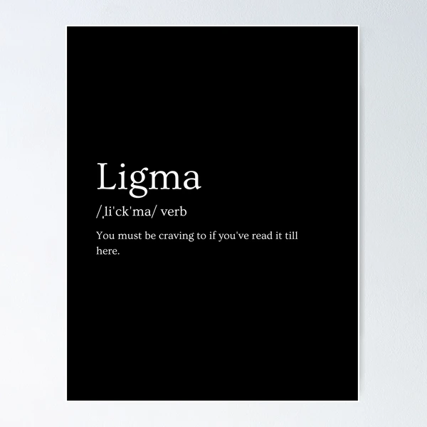 National Ligma Balls Research Foundation Meme - Funny Poster for Sale by  Unique-Bundle