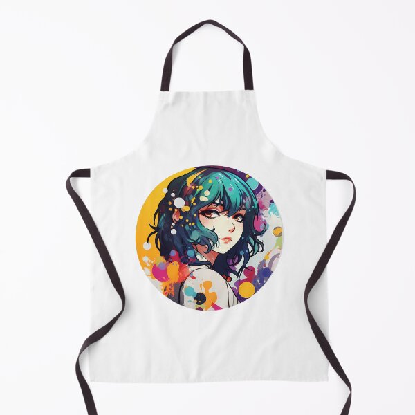 Item preview, Vibrant Anime Girl designed and sold by Ayzenstickers.