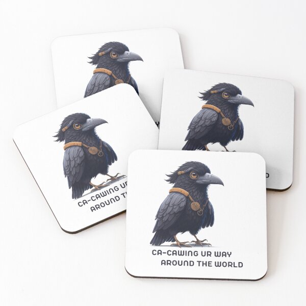 Item preview, Exploring the World: The Adventure of the Ca-Cawing Raven designed and sold by hudaG.