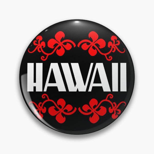 Item preview, HAWAII. VINTAGE STYLE. RED/WHITE. designed and sold by 5hertz.